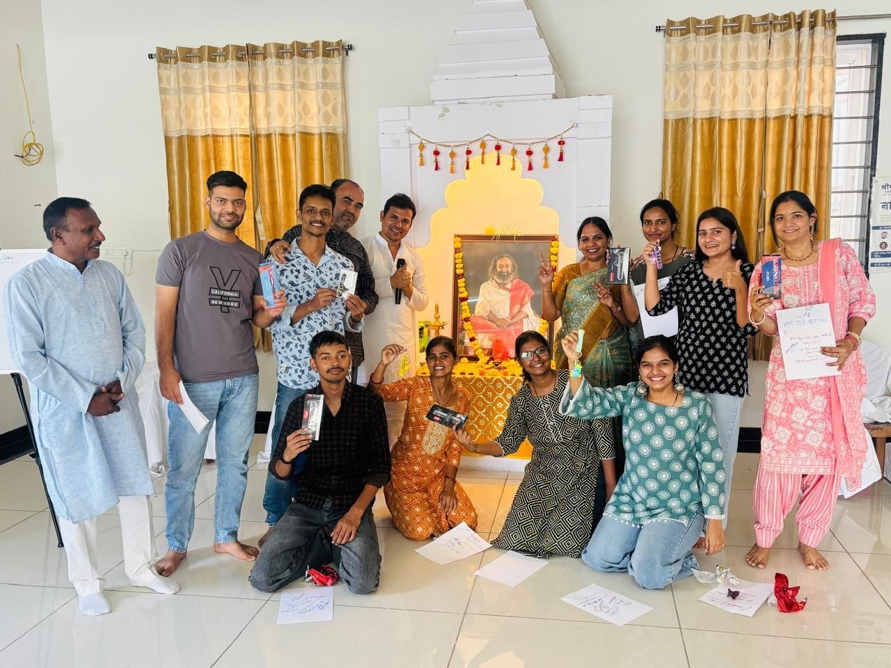आर्ट ऑफ लिविंग के हैप्पीनेस प्रोग्राम का सफल समापन